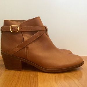 Madewell et Sezane Tan Bootie Sz 7